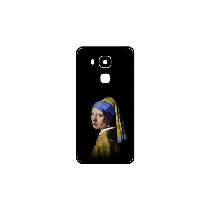 برچسب پوششی ماهوت مدل Girl with a Pearl Earring of Vermeer مناسب برای گوشی موبایل هوآوی Nova Plus