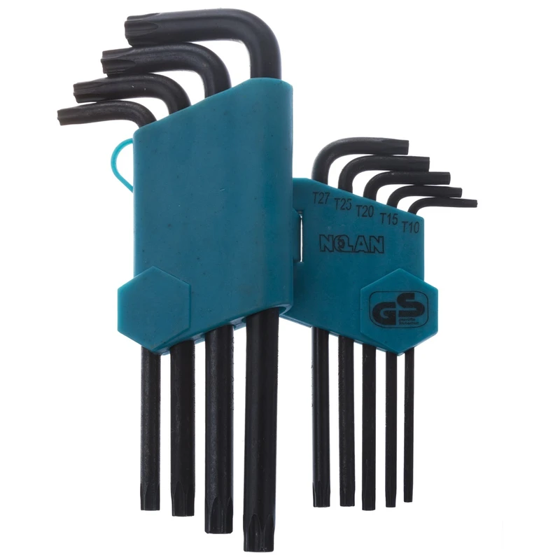 مجموعه 9 عددی آچار ستاره‌ ای نولان مدل 004