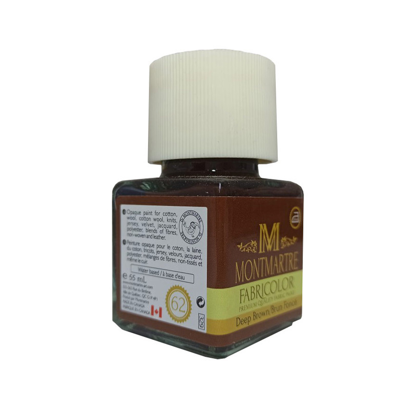رنگ پارچه مونمارت کد 62 حجم 55 میلی لیتر