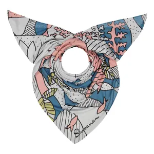 روسری زنانه شیوانا مدل ماهی کوچولو