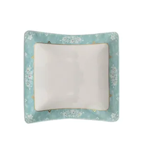 بشقاب میوه خوری چینی زرین ایران مدل سلبریشن بسته 6 عددی