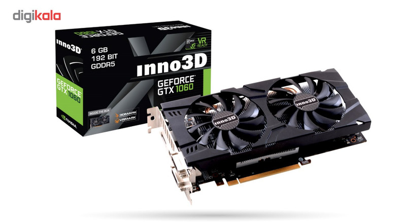 کارت گرافیک اینوتریدی مدل GEFORCE GTX 1060 6GB X2