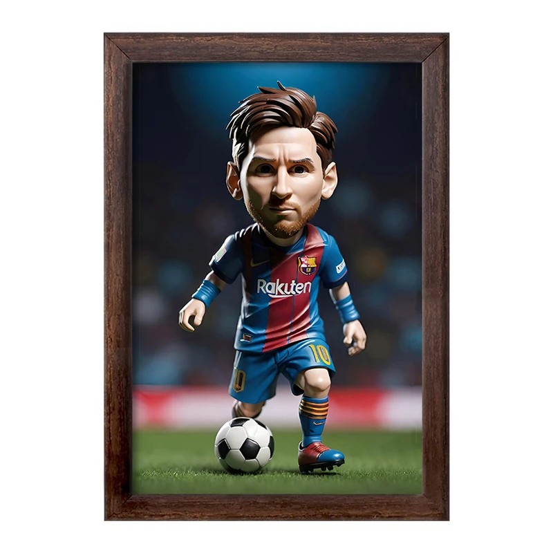 تابلو خندالو طرح لیونل مسی کد F5000