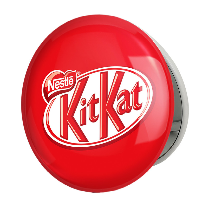 آینه جیبی خندالو طرح کیت کت Kit Kat مدل تاشو کد 6206 