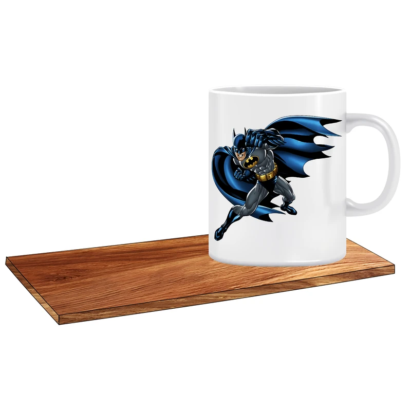 ماگ ال ایکس پی طرح پسرانه بتمنی کد 335 به همراه زیر لیوانی