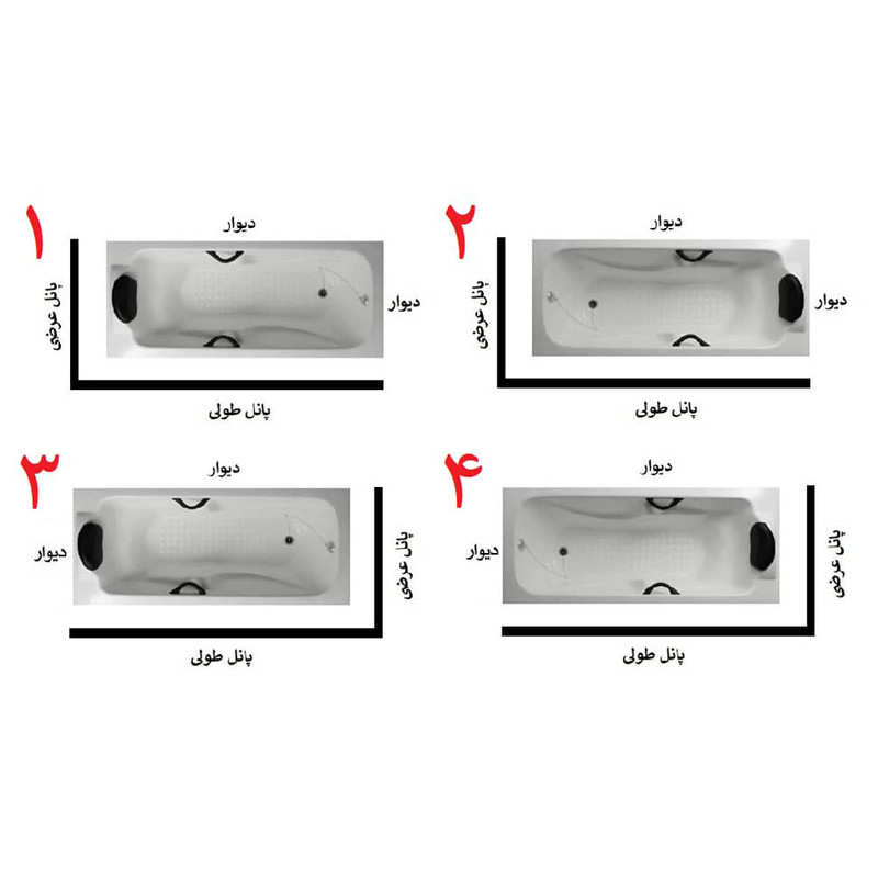وان حمام مدل N-222-L