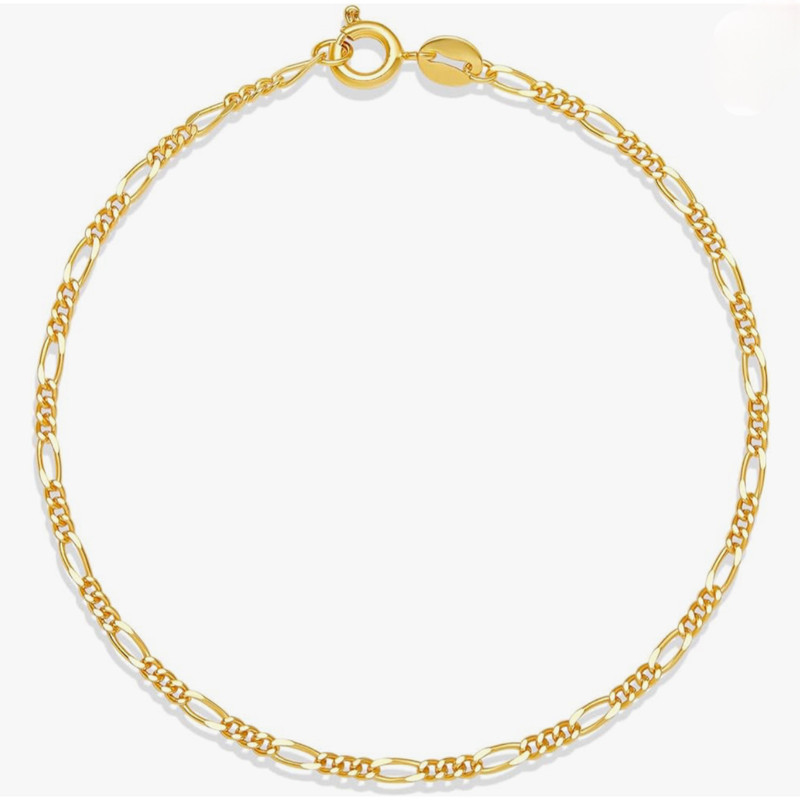 دستبند نقره مدل فیگارو ظریف ایتالیایی🇮🇹 دستبند نقره مدل فیگارو ظریف ایتالیایی🇮🇹