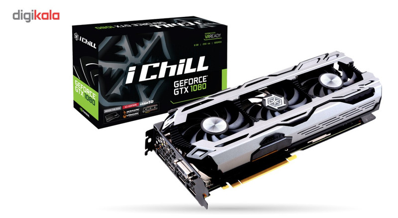 کارت گرافیک اینوتریدی مدل ICHILL GEFORCE GTX 1080 X3 2