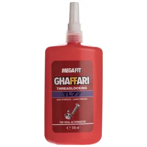 چسب قفل کننده رزوه MEGAFIT غفاری مدل TL 77 حجم 250 میلی لیتر