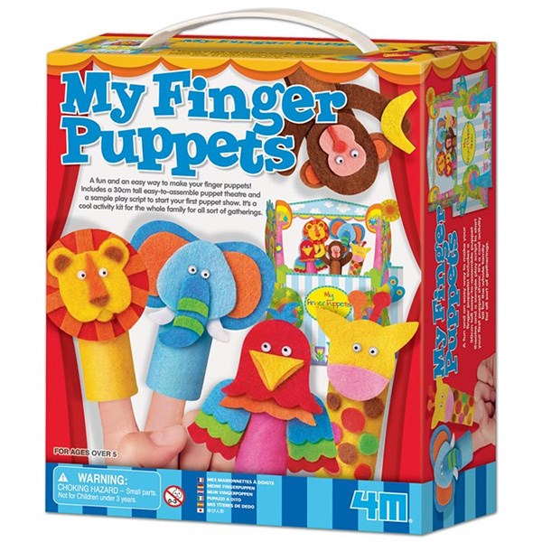 کیت آموزشی 4ام مدل My Finger Puppets 04575