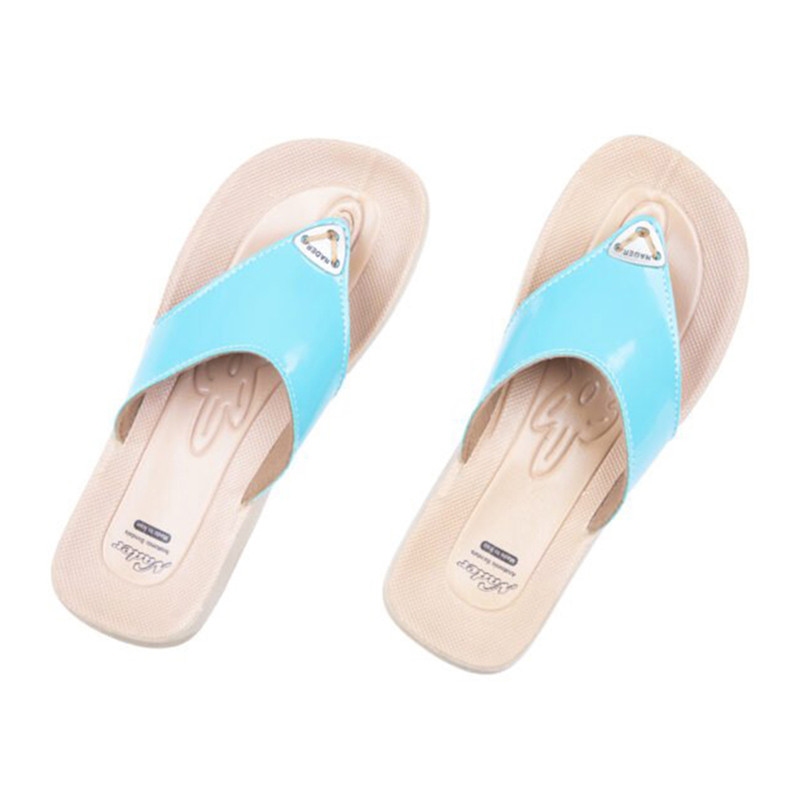 دمپایی لاانگشتی زنانه نادر کد 777 رنگ آبی