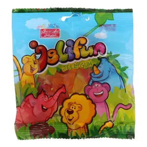 پاستیل میوه‌ای باغ وحش شیرین عسل - 60 گرم 