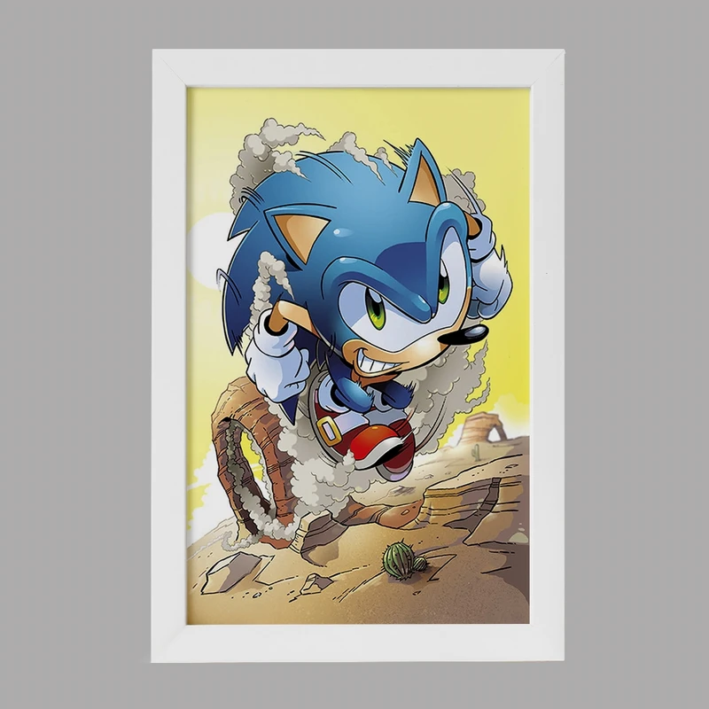 تابلو خندالو مدل سونیک (Sonic) کد F2206