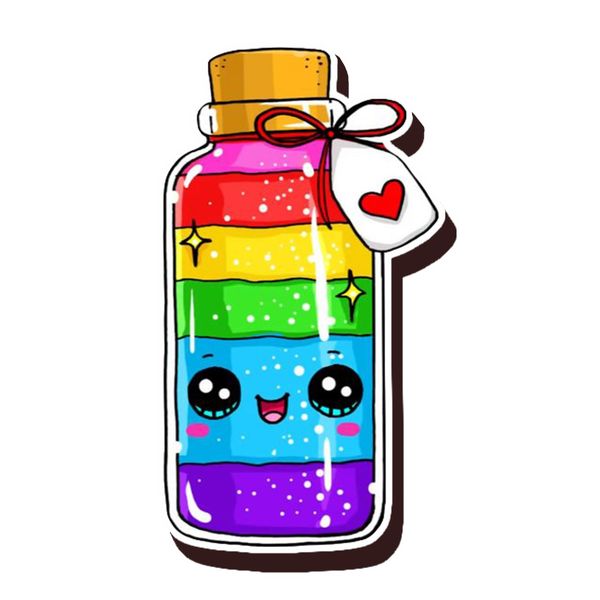 پیکسل بانیبو مدل Rainbow Glass پیکسل بانیبو مدل Rainbow Glass