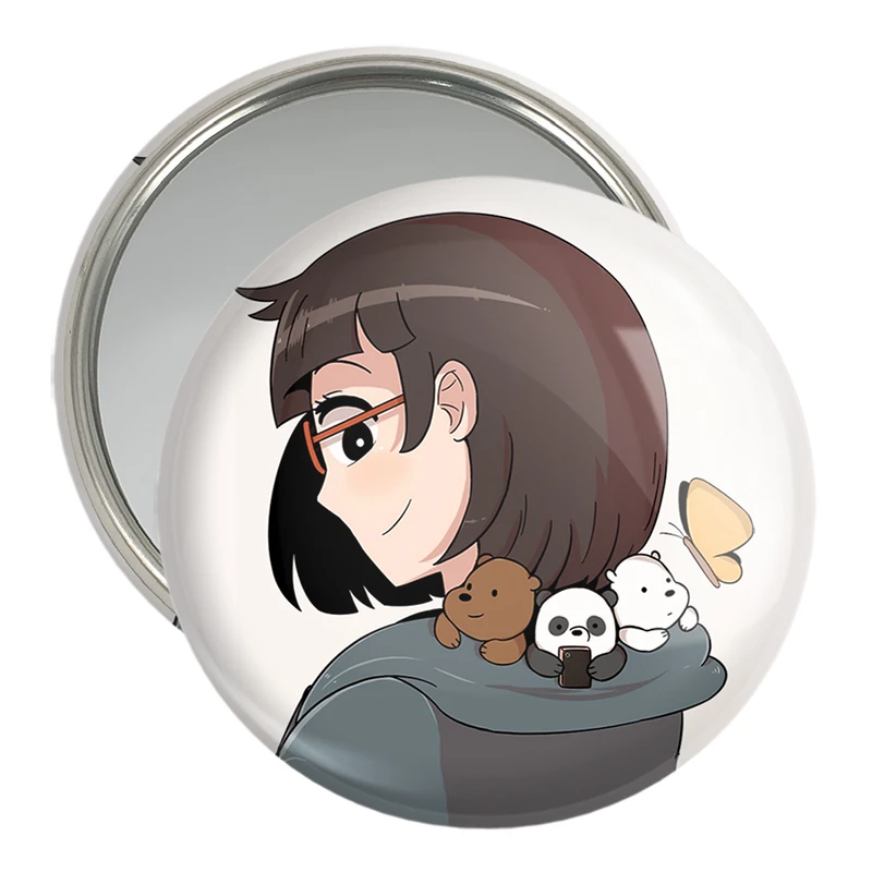 آینه جیبی خندالو مدل انیمیشن سه خرس کله پوک کد 27660