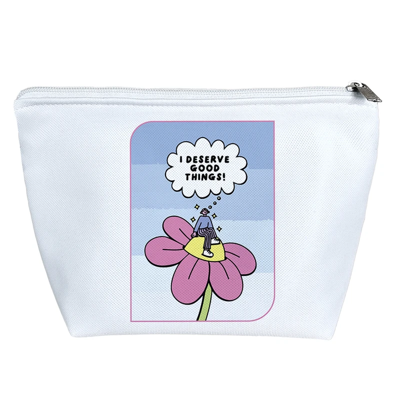 کیف لوازم آرایش دخترانه خندالو مدل لایق بهترین ها کد 9403