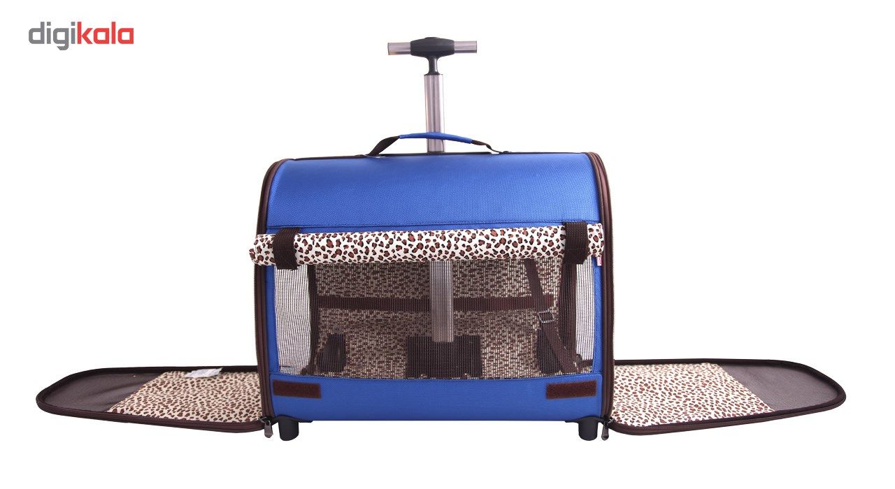 کیف حمل سگ و گربه مدل کولی و چرخ دار