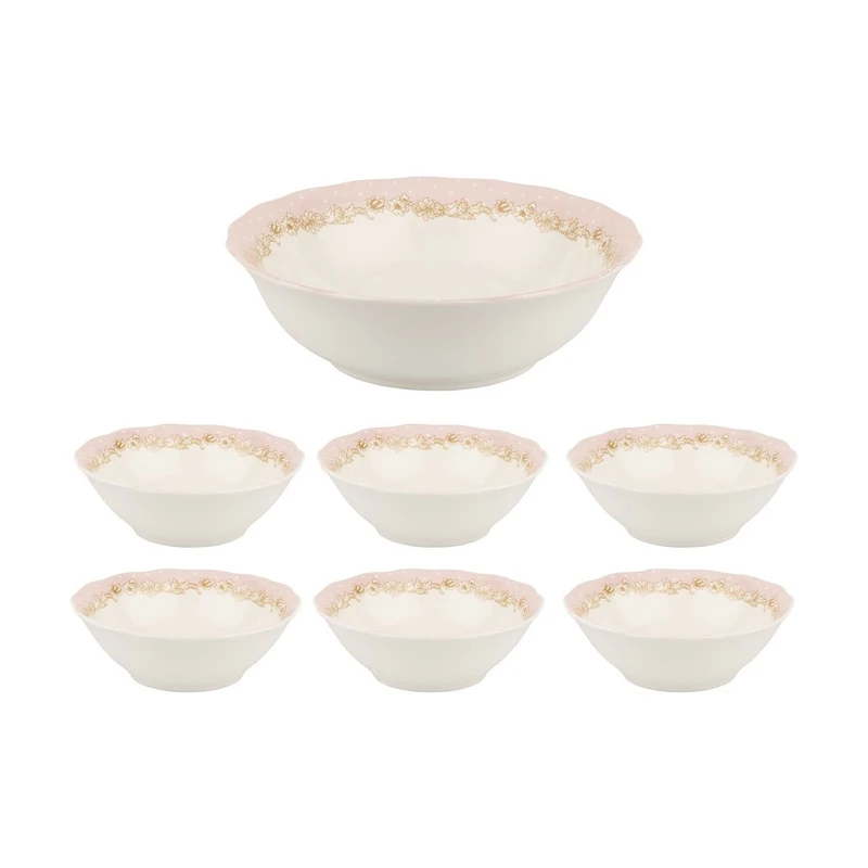 ست 7 پارچه کاسه تانتی تونی مدل British Ivy