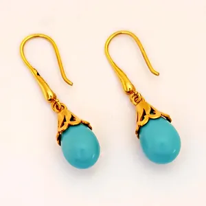 گوشواره طلا 18 عیار گالری آمانژ مدل D109