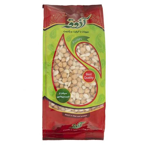 نخود و لوبیا آذوقه مقدار 900 گرم