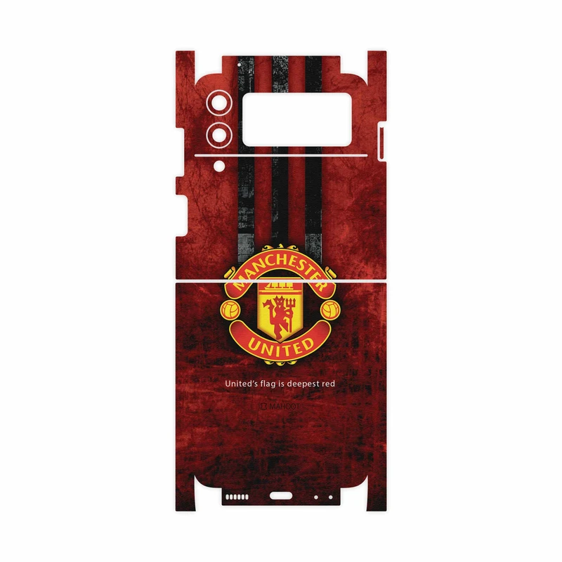 برچسب پوششی ماهوت مدل Manchester-United-FullSkin مناسب برای گوشی موبایل سامسونگ Galaxy Z Flip3 5G