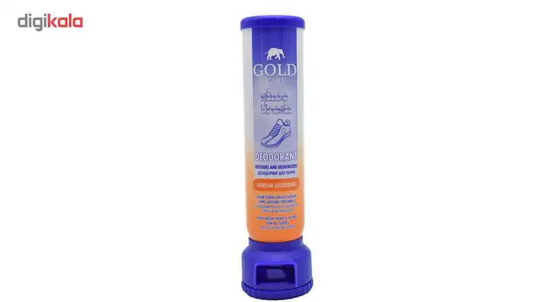 اسپری خوشبو کننده کفش گلد مدل M54 به همراه یک عدد پاشنه کش