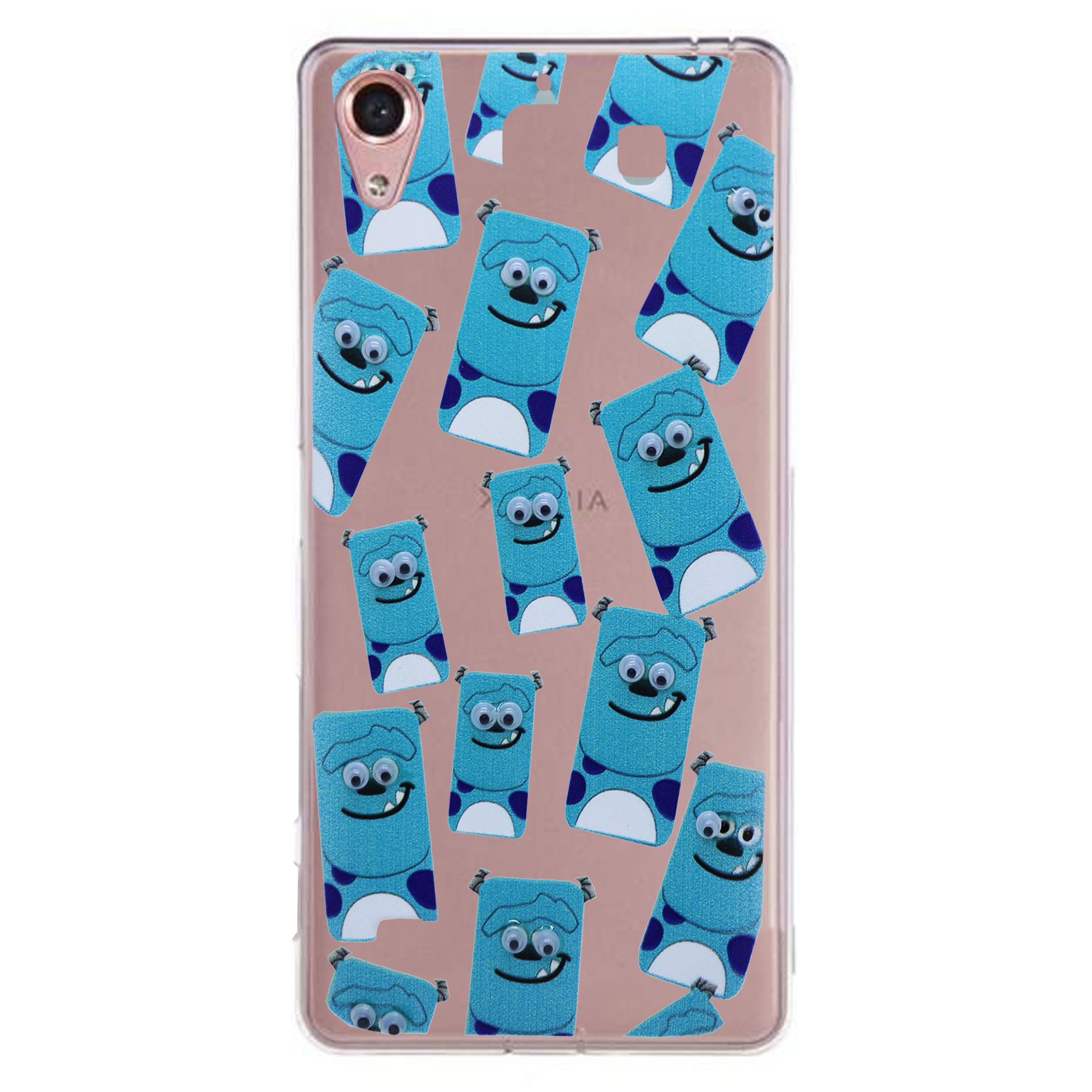 کاور طرح Blue Monster مدل CLR-099 مناسب برای گوشی موبایل سونی Xperia X