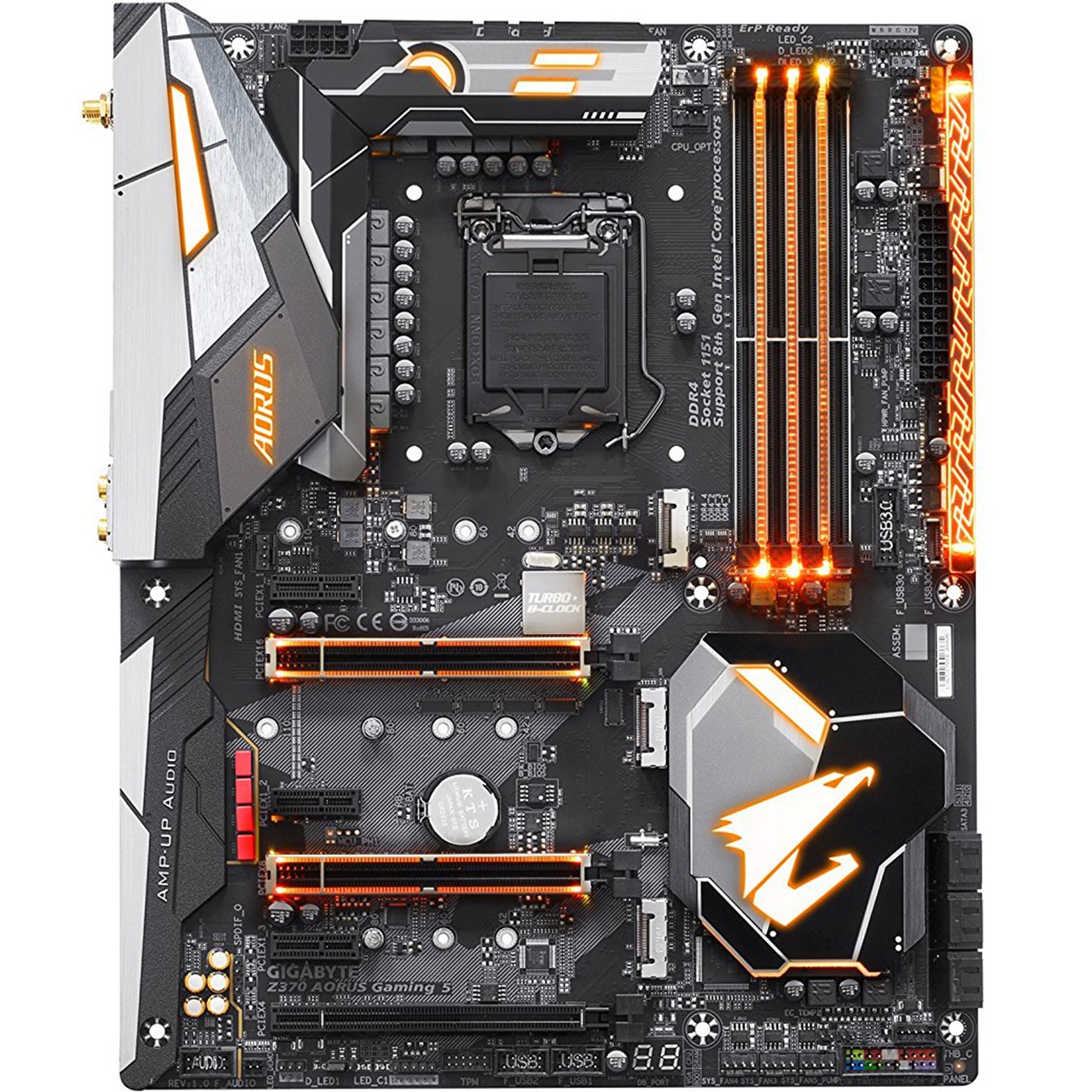 مادربرد گیگابایت مدل Z370 AORUS Gaming 5 (rev. 1.0)