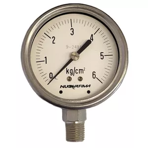 گیج فشار نووا فیما مدل 6km/cm2-6cm