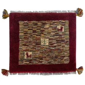 گبه دستباف سرزمین فرش کد GD9754