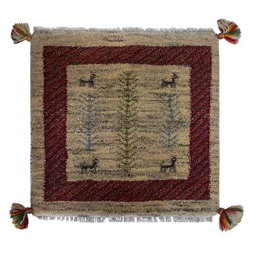 گبه دستباف سرزمین فرش کد GD9739