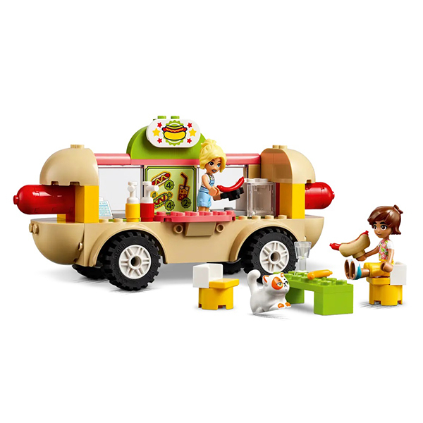 لگو سری Friends Hot Dog Food Truck کد 42633 لگو سری Friends Hot Dog Food Truck کد 42633