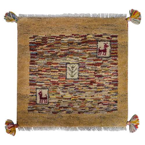 گبه دستباف سرزمین فرش کد GD9735