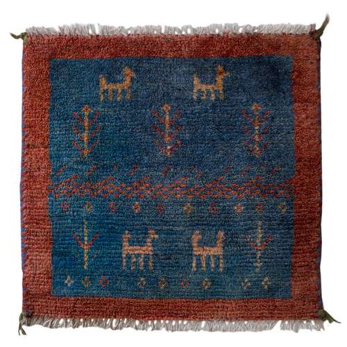 گبه دستباف سرزمین فرش کد GD9701