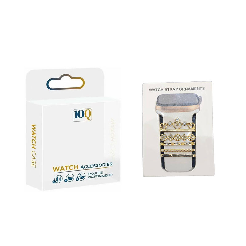 حلقه تزئینی تنکیو مدل Q-Earring مناسب برای اپل واچ سایز 38/40/41/42/44/45/49 میلیمتری