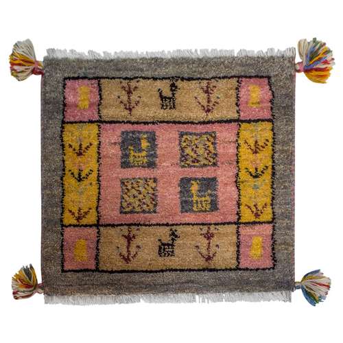 گبه دستباف سرزمین فرش کد GD9763