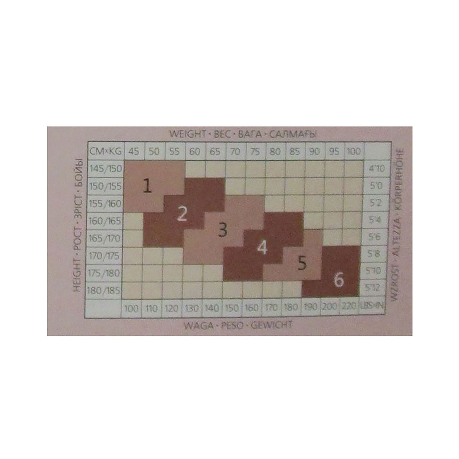 جوراب شلواری زنانه کنته مدل CONTROL-DEN40-Bronz -  - 5