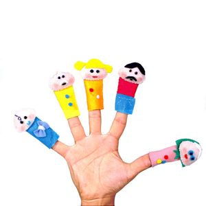نقد و بررسی عروسک انگشتی ترنم مدل خانواده Family مجموعه 5 عددی توسط خریداران