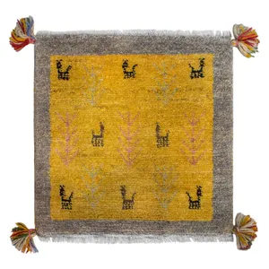 گبه دستباف سرزمین فرش کد GD9716