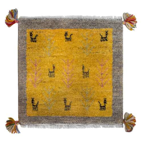 گبه دستباف سرزمین فرش کد GD9716