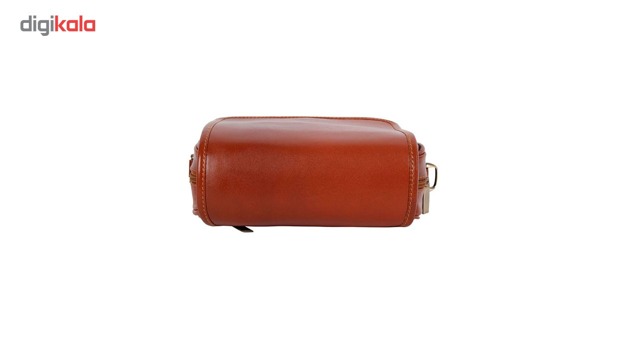 کیف دوشی رویال چرم کد W4-Brown