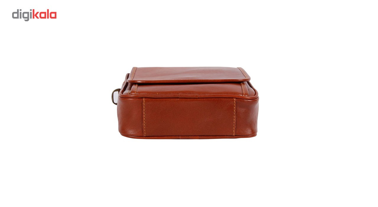 کیف دوشی رویال چرم کد W4-Brown