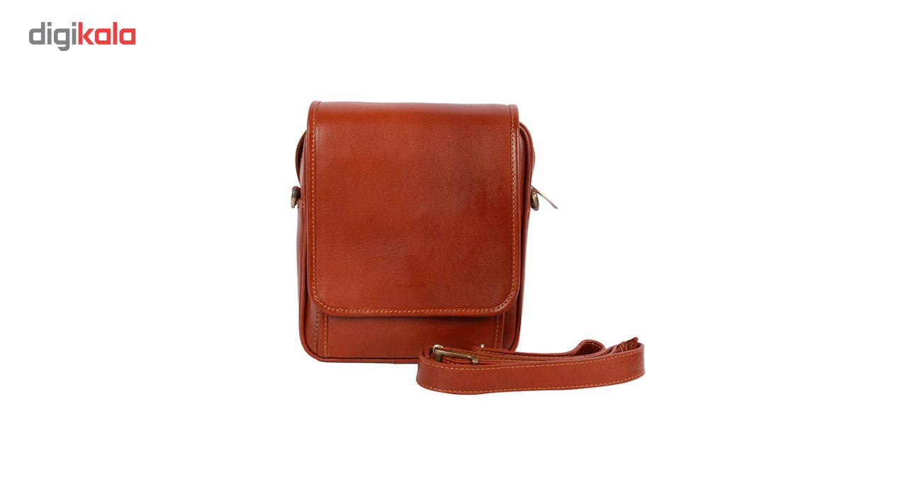 کیف دوشی رویال چرم کد W4-Brown