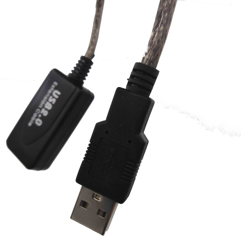 کابل افزایش طول USB شارک مدل تک بافر طول 20 متر