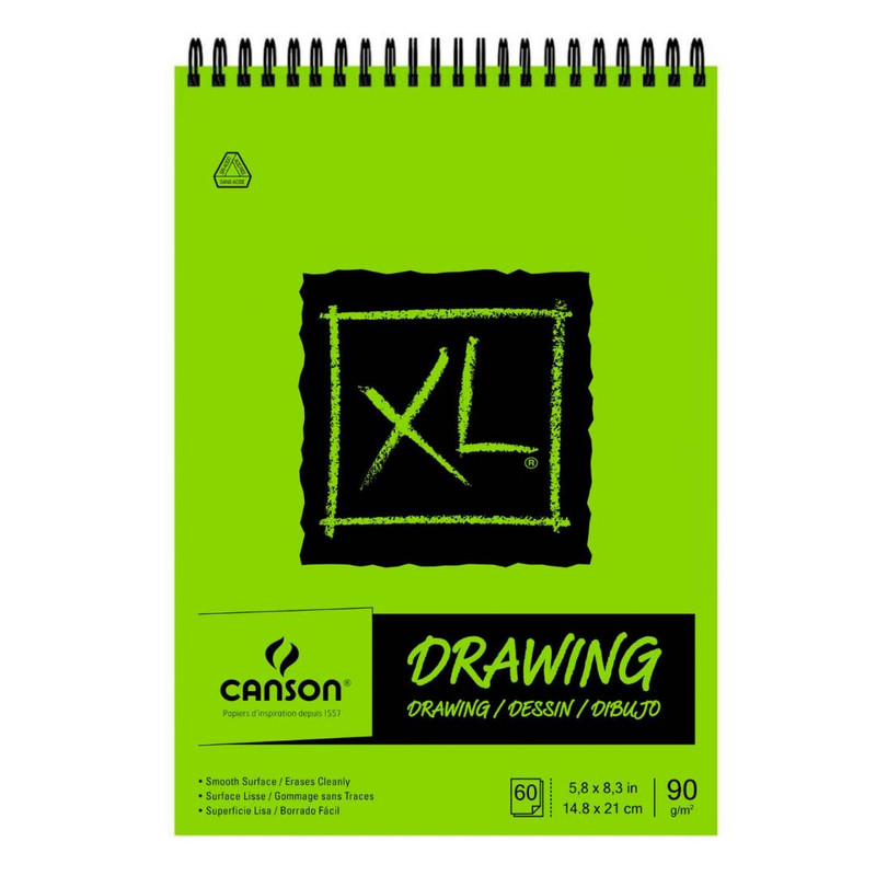 دفتر طراحی 60 برگ کانسون مدل XL DRAWING کد 60