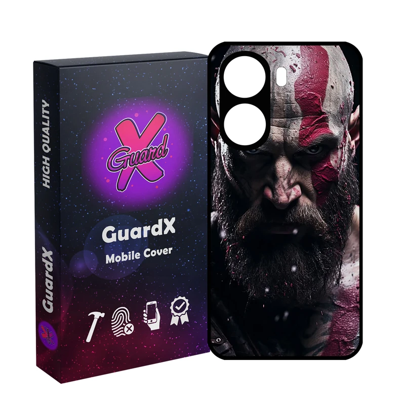 کاور گارد ایکس طرح God of War مدل 10737 مناسب برای گوشی موبایل شیائومی Poco X7 Pro