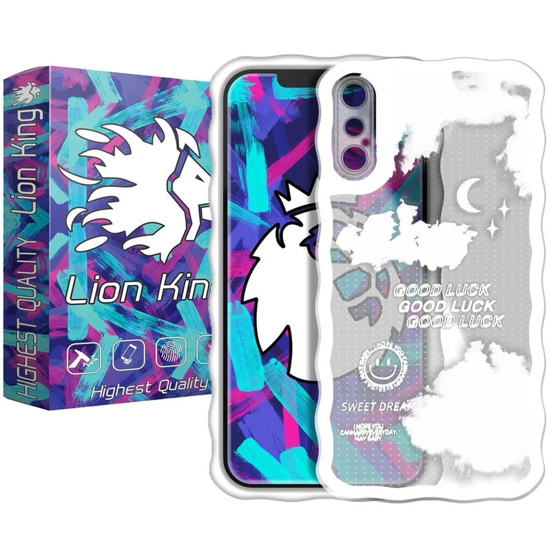 کاور لاین کینگ مدل Abresefidmojdar مناسب برای گوشی موبایل اپل iPhone X/Xs