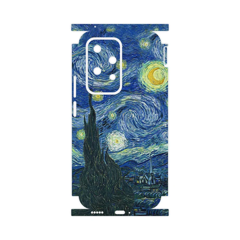 برچسب پوششی ماهوت مدل The Starry Night of van Gogh-FullSkin مناسب برای گوشی موبایل آنر 200 Lite