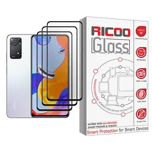 Ricoo Glass MIX003 Screen Protector For Xiaomi Redmi Note 11 Pro Pack Of 3