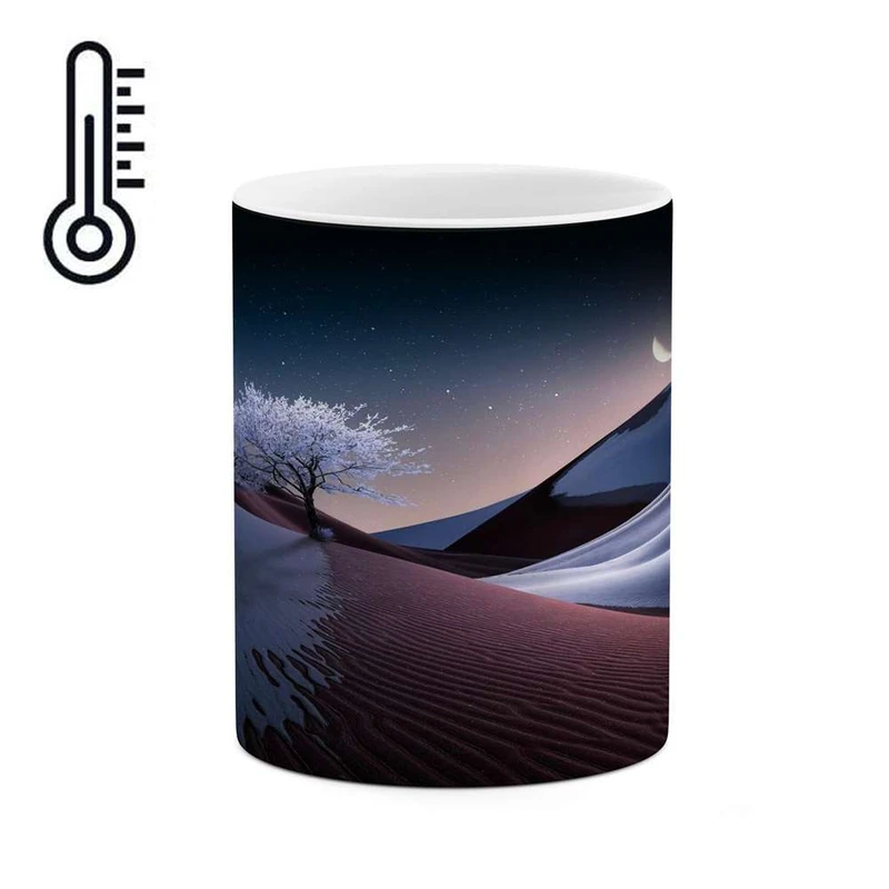 ماگ حرارتی کاکتی مدل منظره کد mgh16733